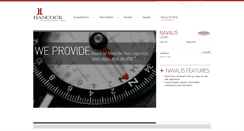Desktop Screenshot of hancock-international.com